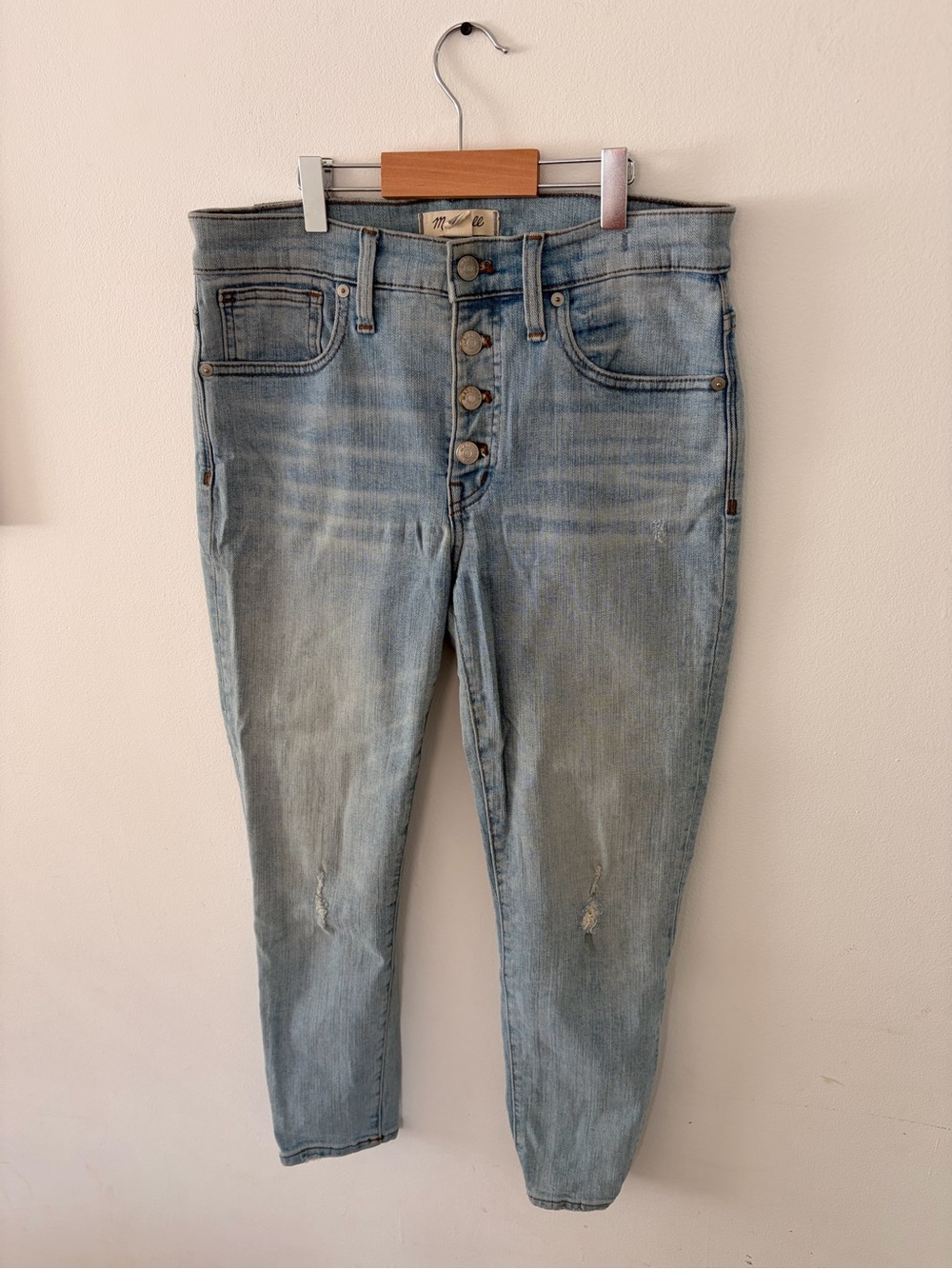 Madewell 9” High Rise Skinny
